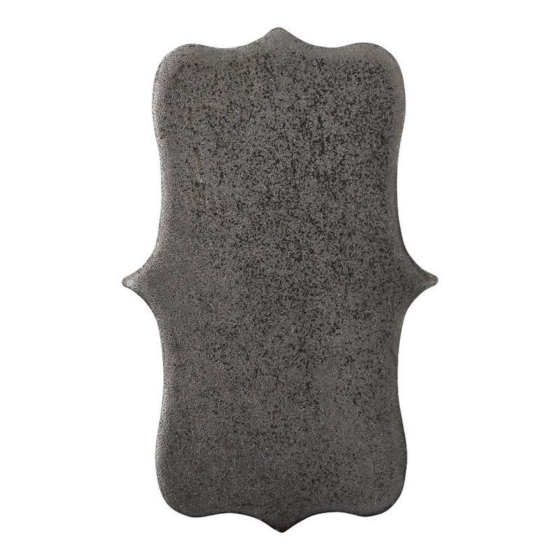 BP3 Shaped Pointed Back Plate 90 x 160 x 5mm