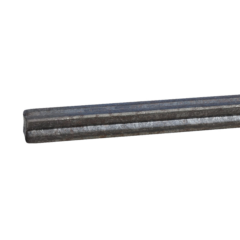 12 x 12mm Square Grooved Bar