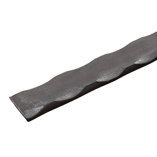 BR19C 25 x 8mm Mild Steel Hammered Edge Bar