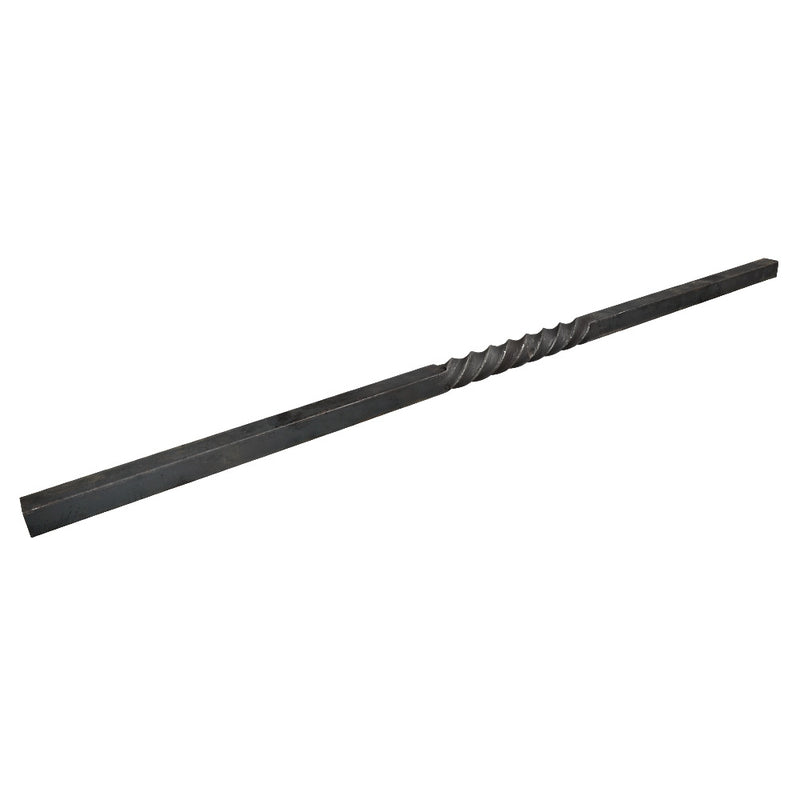25mm Twisted Bar Mid Twist 1m
