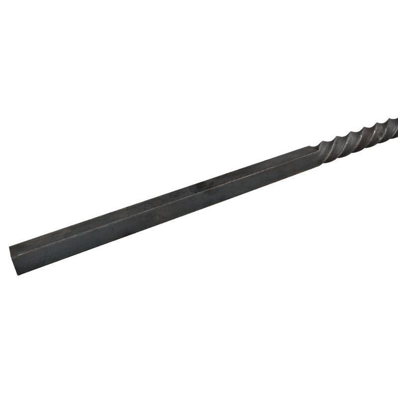 25mm Twisted Bar Mid Twist 1m