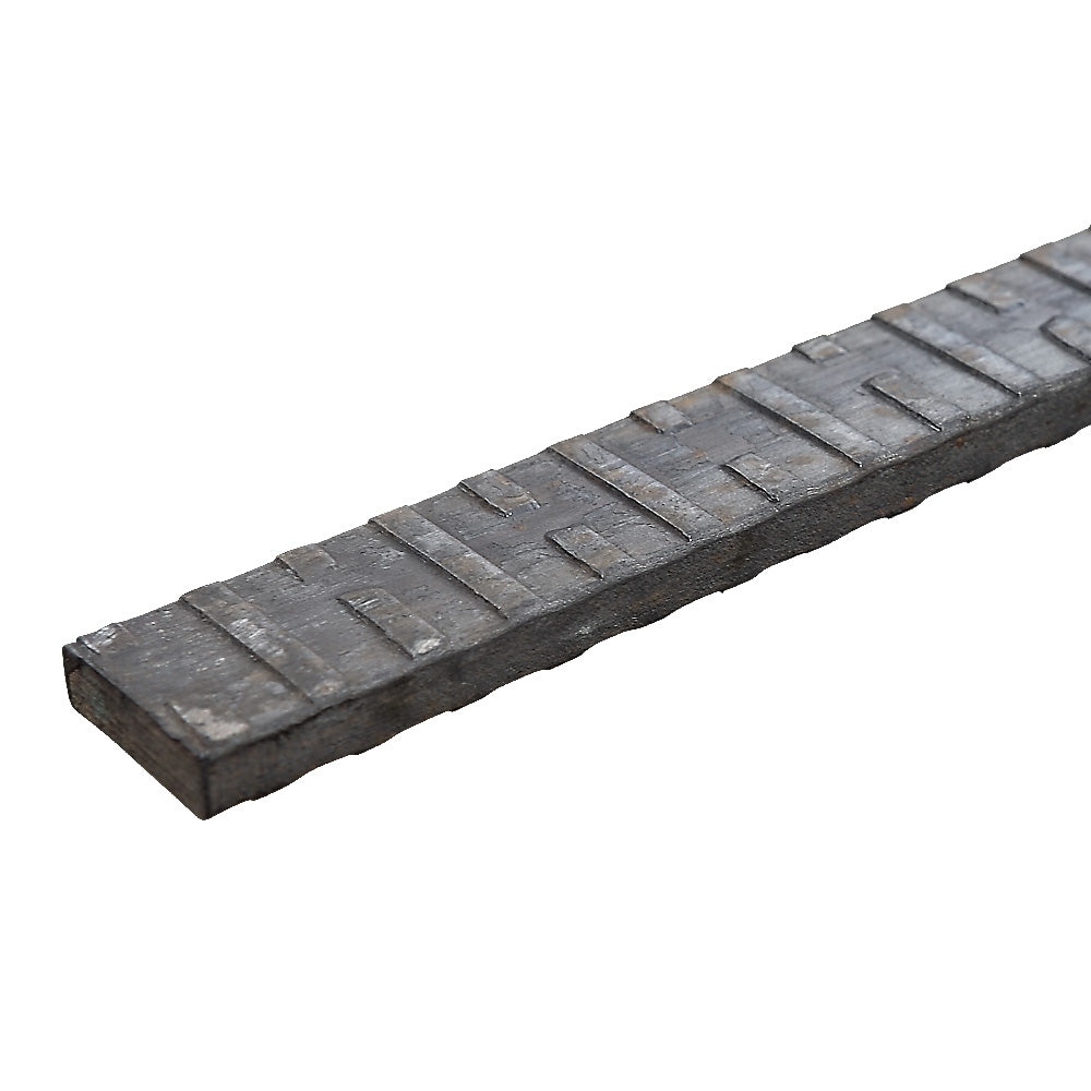 BR40C 25 x 8mm Flat Textured Bar