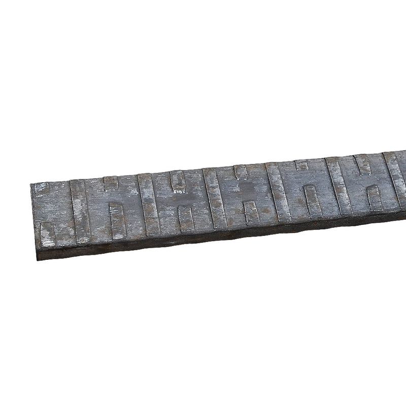 BR40C 25 x 8mm Flat Textured Bar