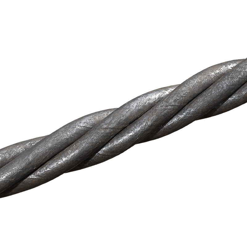 Single Rope Bar Twisted Bar & Rope Metal Bars - DC Iron