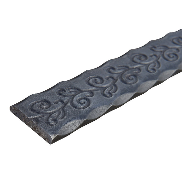 BR8 40 x 8mm Floral Patterned Handrail