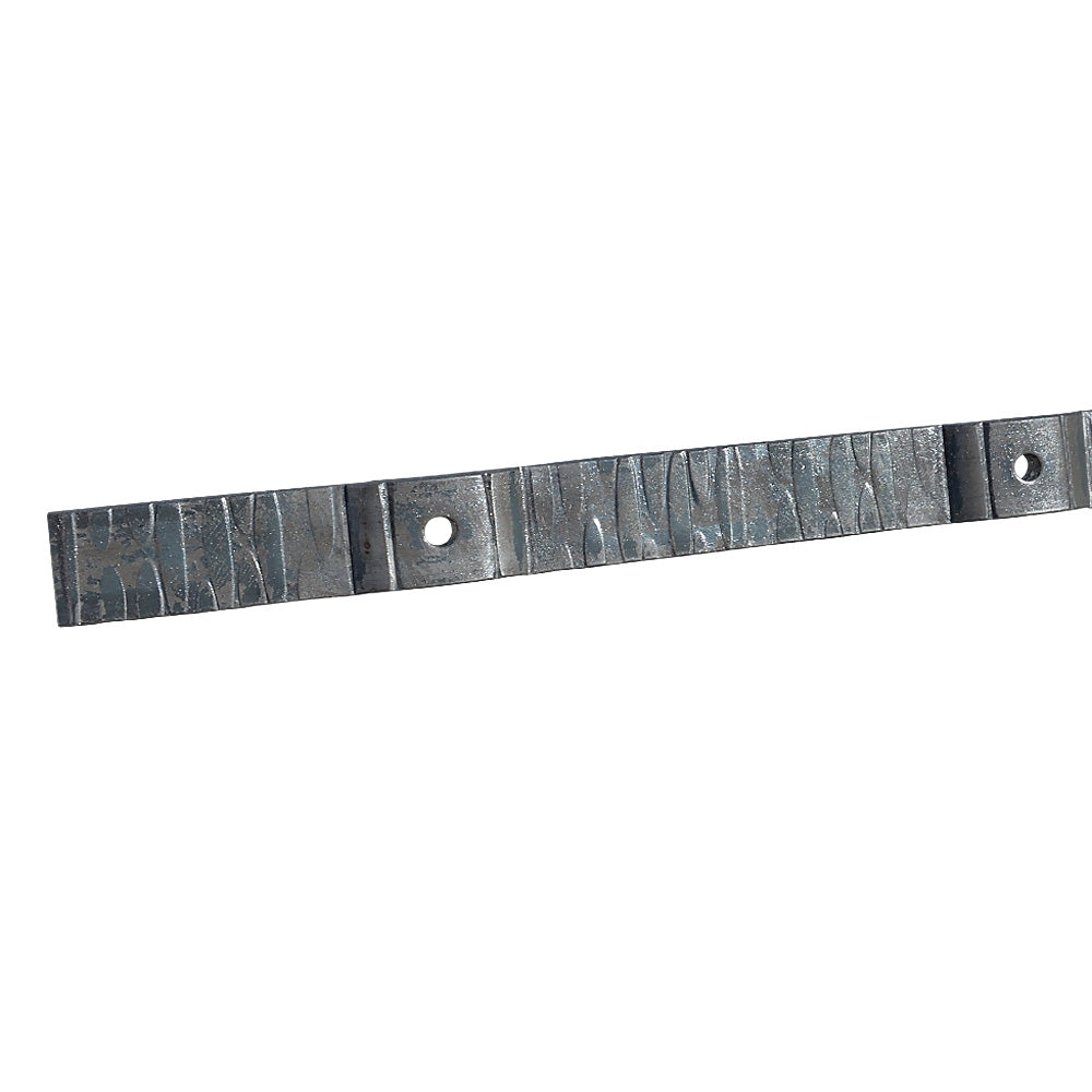BR9 Mild Steel 30 x 8mm Wavey Grill Bar 2m