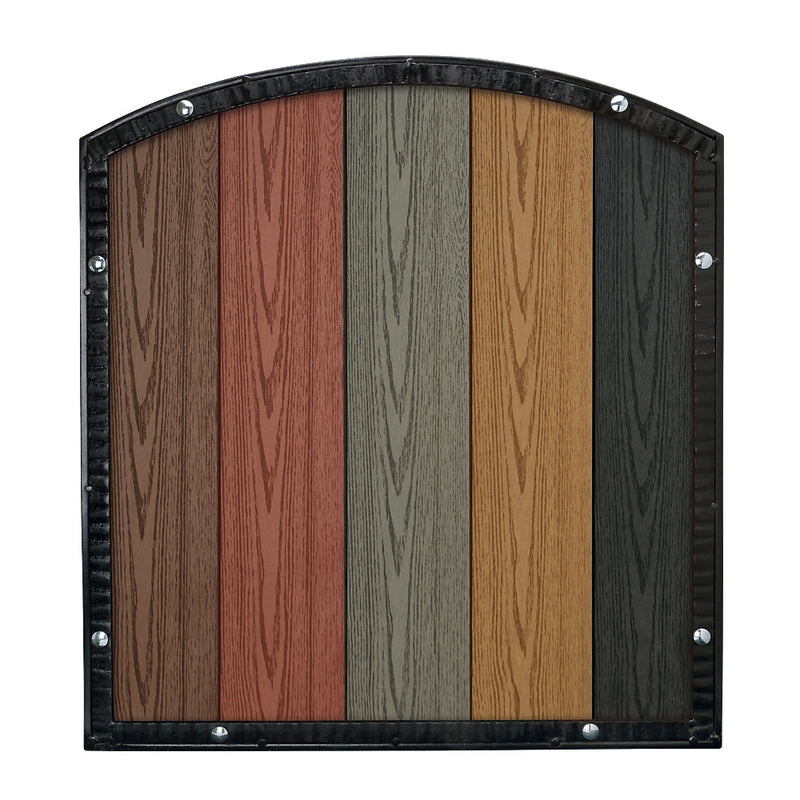 Autumn Oak Composite Tongue & Groove Gate Board 1850 x 161 x 19mm