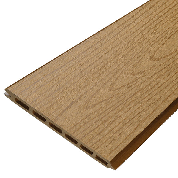 Golden Oak Woodgrain Tongue & Groove Composite Gate Board 2000 x 161 x 19mm