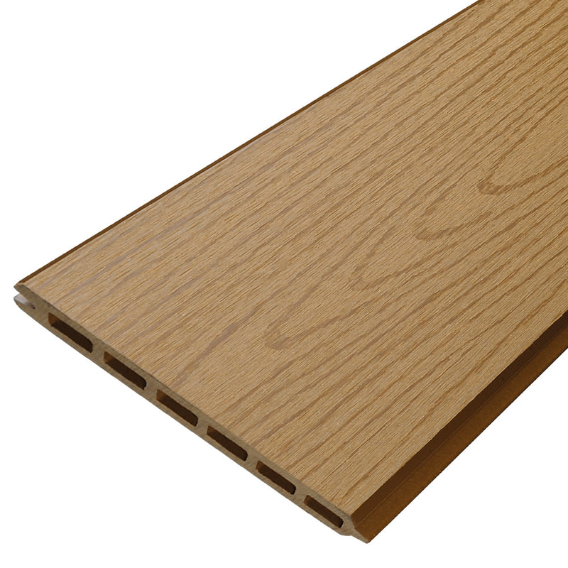 Golden Oak Woodgrain Tongue & Groove Composite Gate Board 2000 x 161 x 19mm