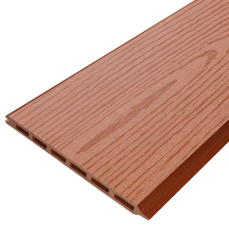 Red Leaf Woodgrain Tongue & Groove Composite Gate Board 2000 x 161 x 19mm