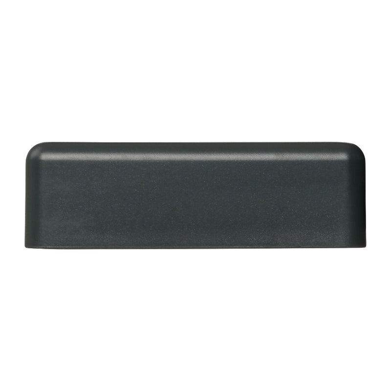 Composite Gate Board Plastic Post Cap Grey