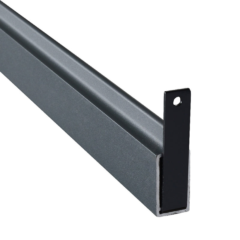 Composite Fence Board Rail Kit - Includes Top & Bottom Rail & Fixings Grey
