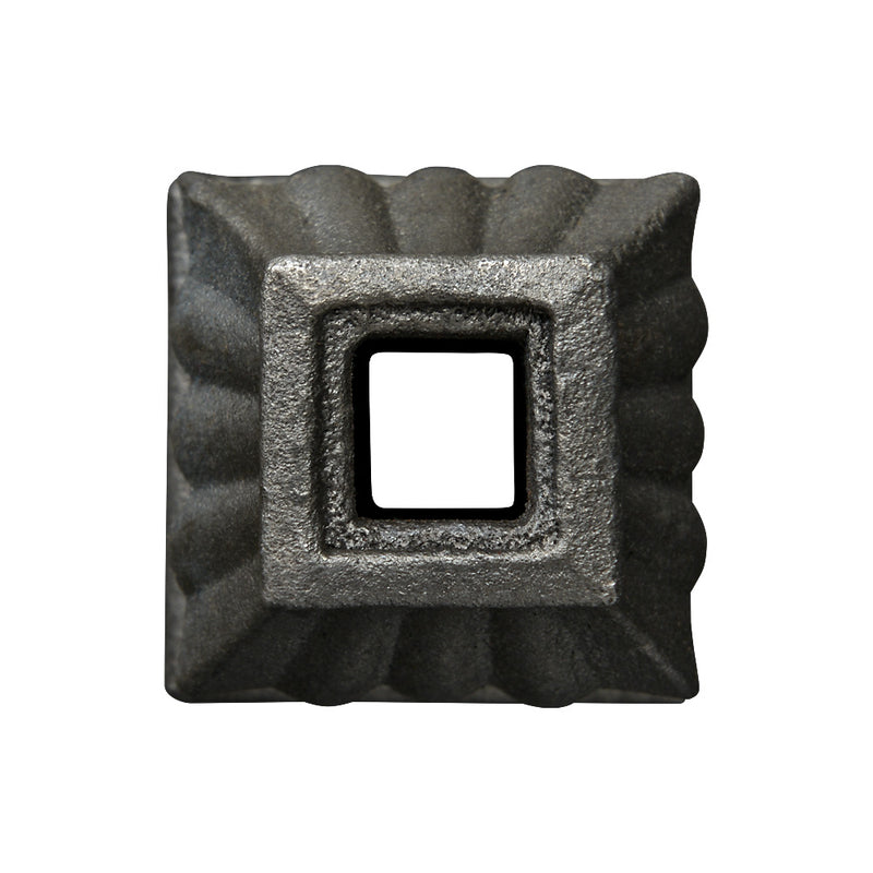 CL67 Ornate Collar 135 x 45mm 12mm Square Hole