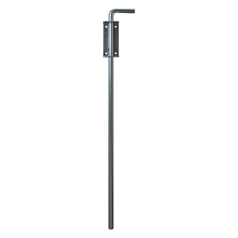 12mm Galvanised Drop Bolt With Bracket 600mm Long