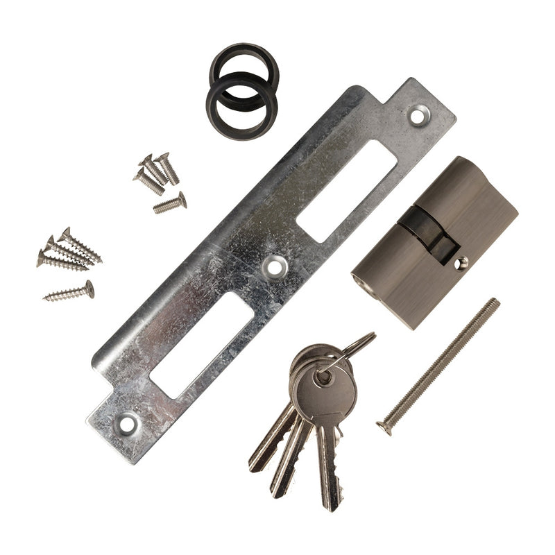 Weld In Sash Lock Double Throw To Suit 30 x 30mm Box Section