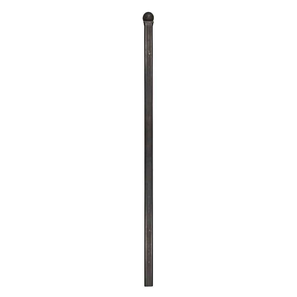 Estate Fencing Ball Top Post 60mm Box Section