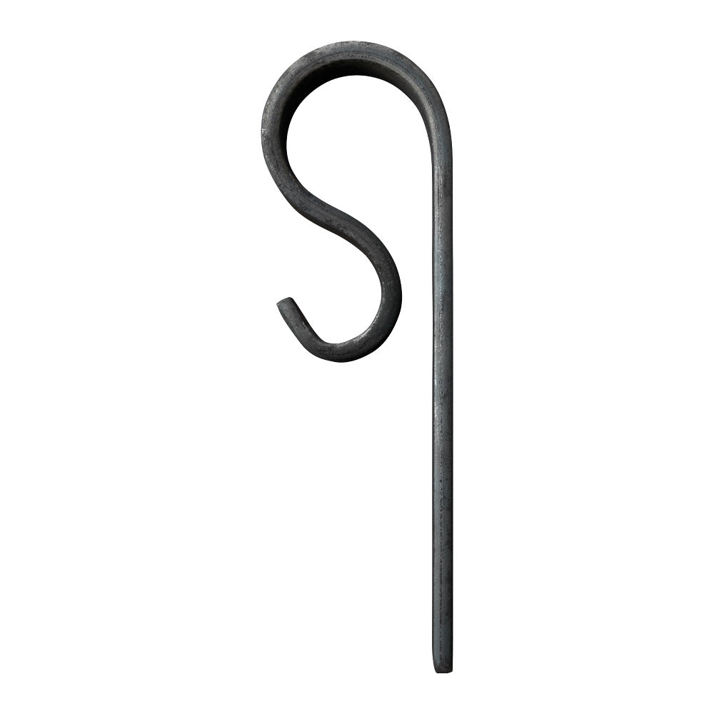 Gate Crooks FE14 - Forged Gate Crook 30x8 Plain Bar - DC Iron