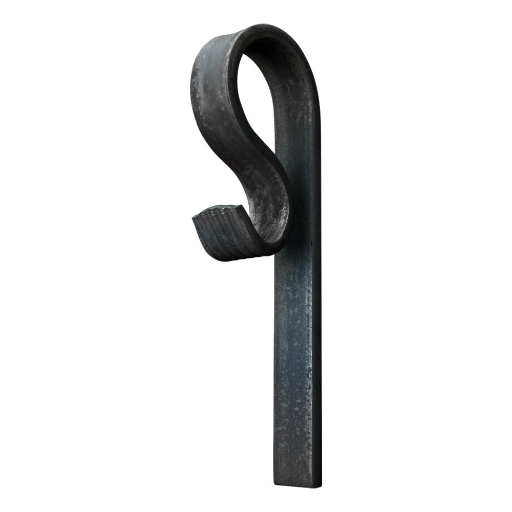 Gate Crooks FE14 - Forged Gate Crook 30x8 Plain Bar - DC Iron