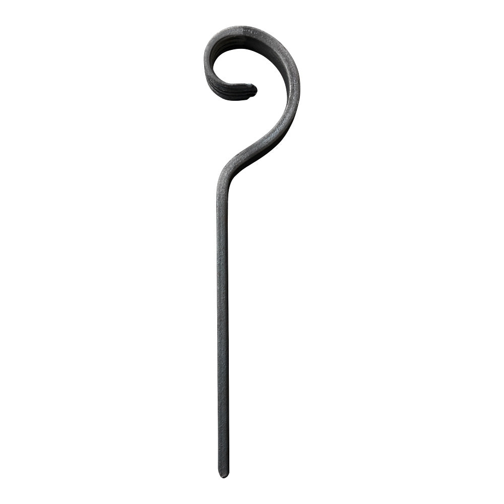 Gate Crooks FE1 - Forged Gate Crook 25x8 Plain Bar - DC Iron
