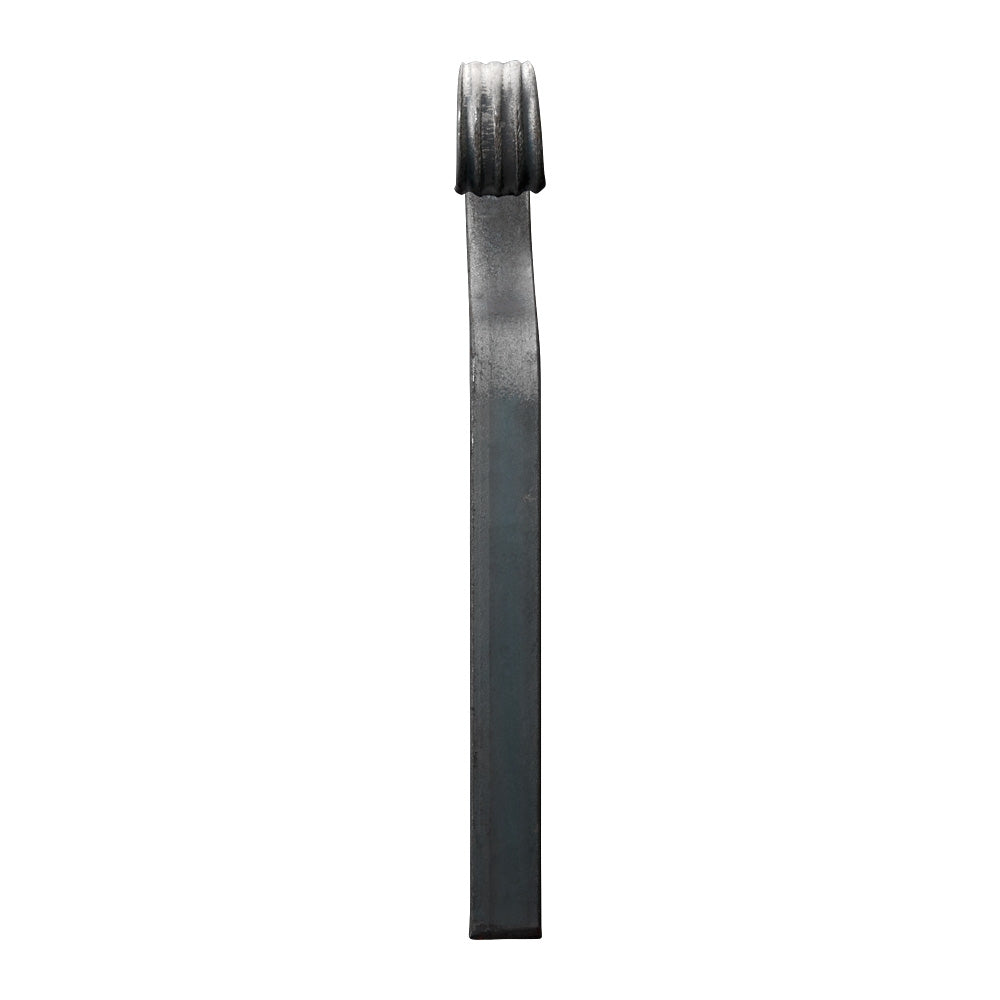 Gate Crooks FE1 - Forged Gate Crook 25x8 Plain Bar - DC Iron