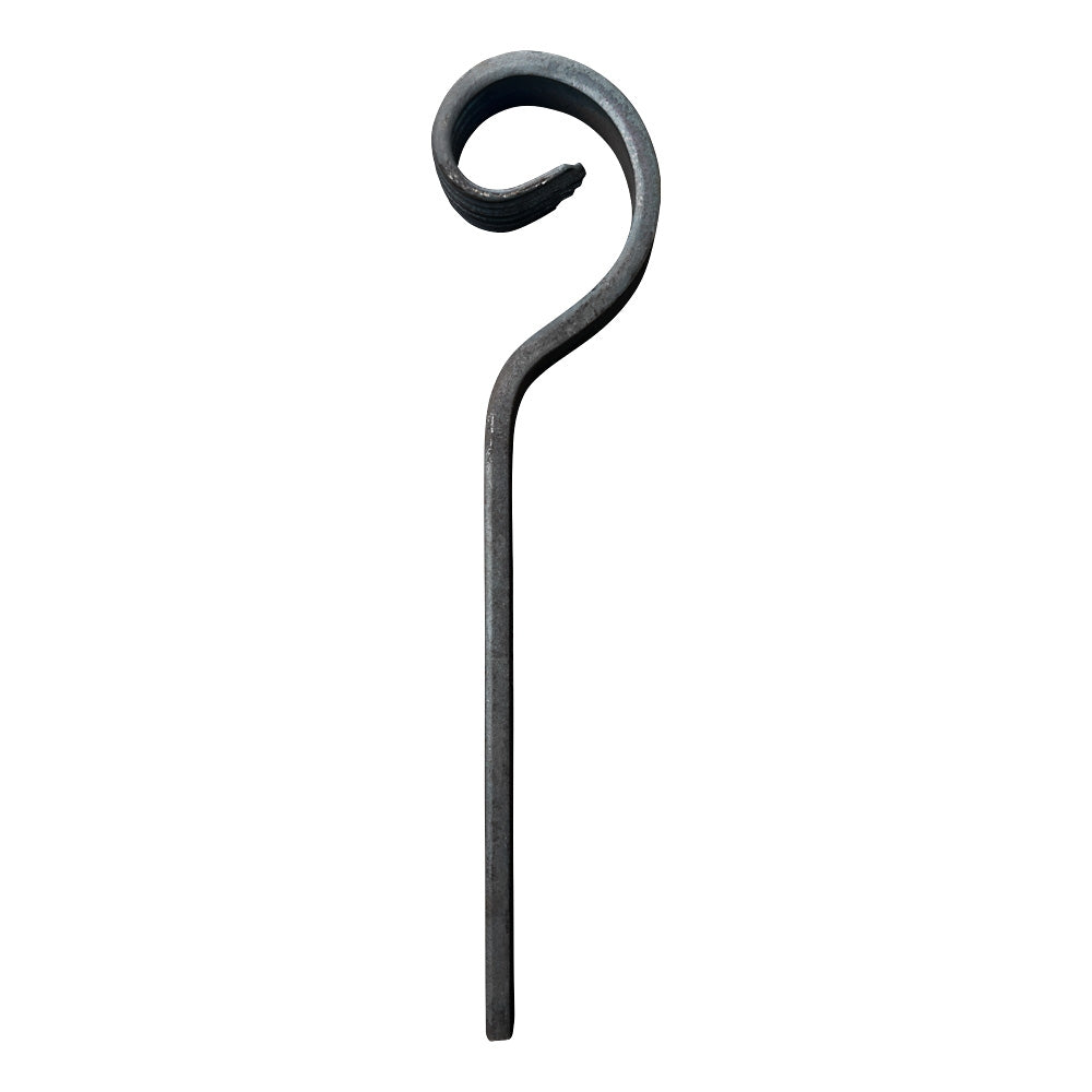 Gate Crooks FE2 - Forged Gate Crook 30x8 Plain Bar - DC Iron