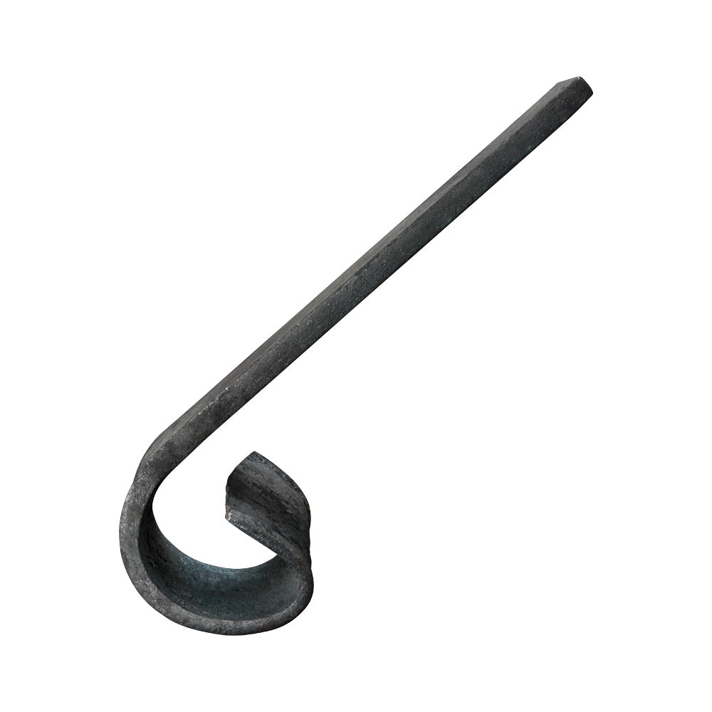 FE4/PS 40 x 8mm Splayed Forged End Plain Bar