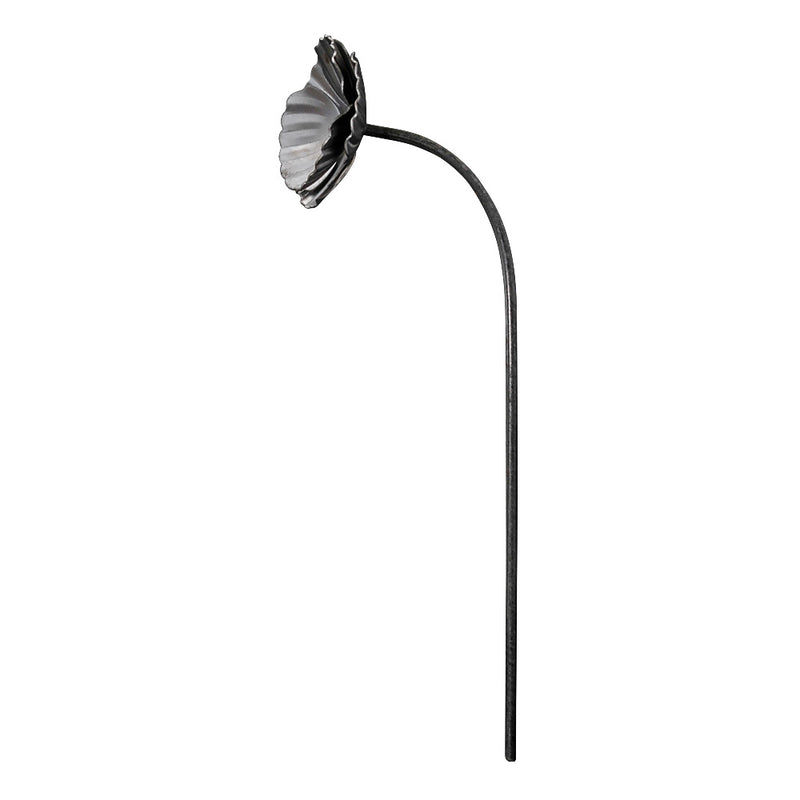 Metal Poppy Flower 315 x 70mm