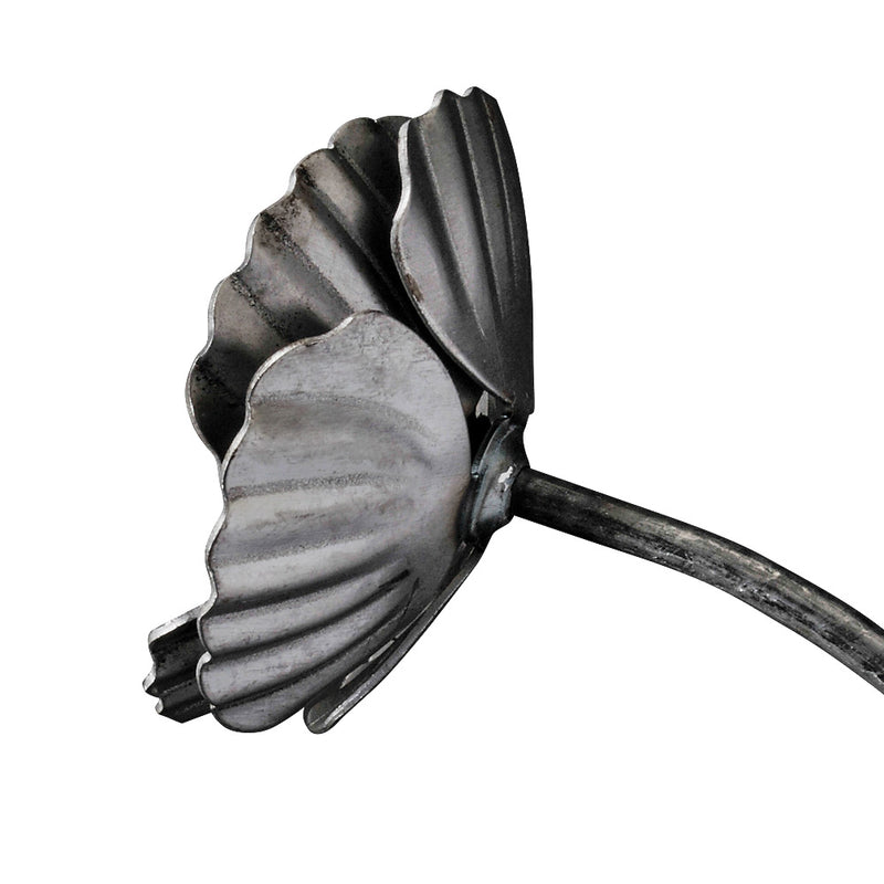 Metal Poppy Flower 315 x 70mm