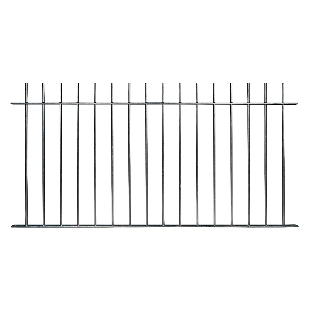 Bluntisham Plain Vertical Bar Fence Panel 1860 x 925mm