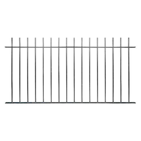 Bluntisham Plain Vertical Bar Fence Panel 1860 x 925mm