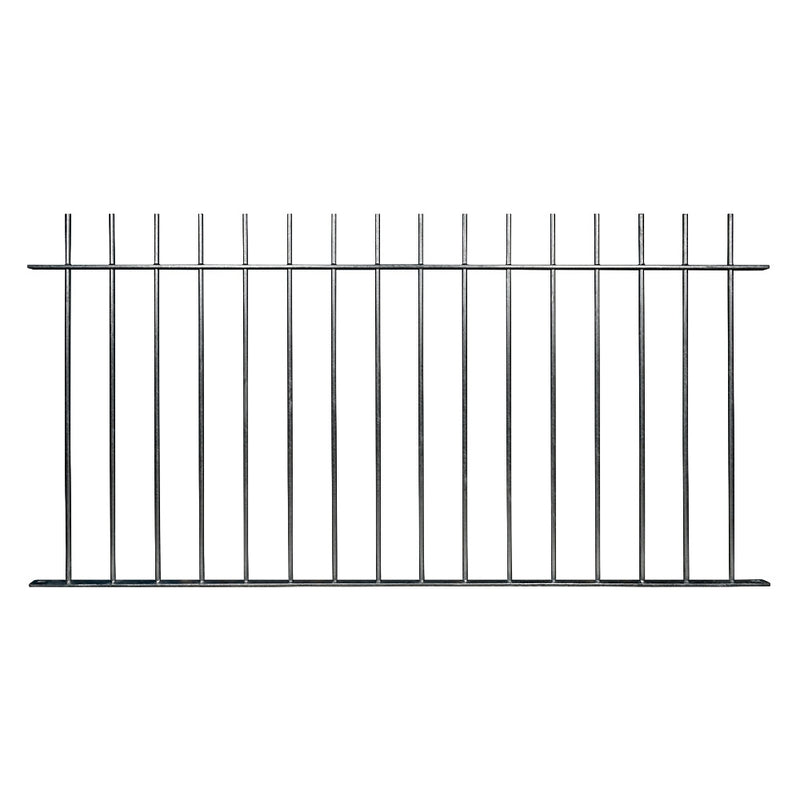 Bluntisham Plain Vertical Bar Fence Panel 1860 x 925mm