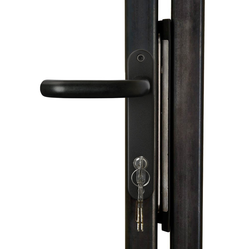 Locinox Fortylock Kit Black To Suit 40mm Box Section With 2 x 2m Profiled Box Section