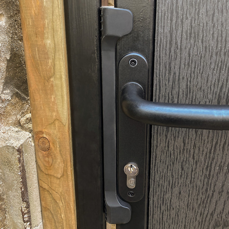 Locinox Fortylock Kit Black To Suit 40mm Box Section With 2 x 2m Profiled Box Section