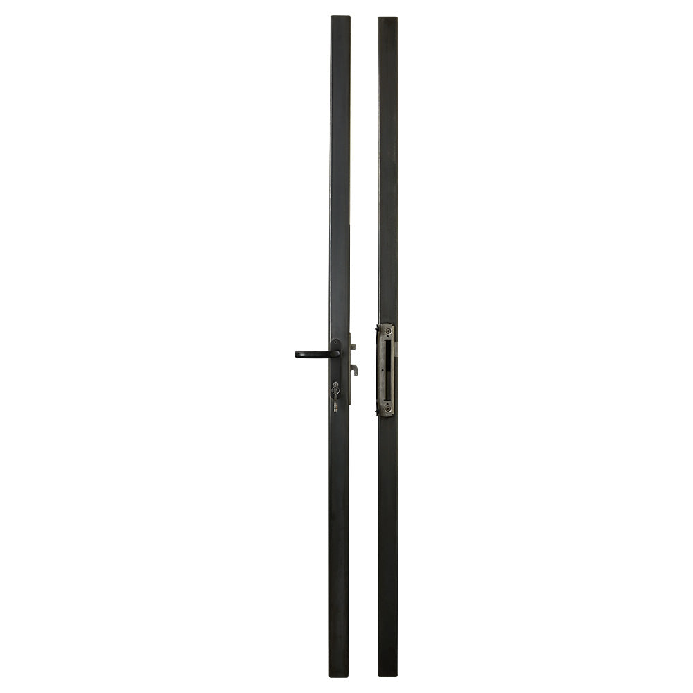Locinox Sixtylock Kit Black To Suit 60mm Box Section With 2 x 2m Profiled Box Section