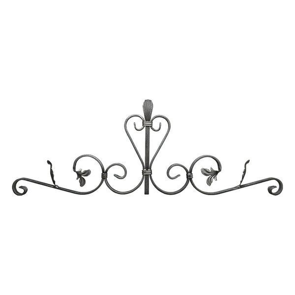 GTP24 Gate Top Scroll 1015 x 360mm 16x8mm Flat Bar