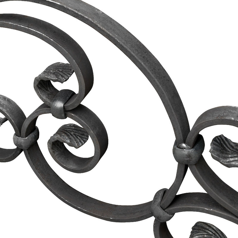 GTP31 Ornate Gate Top 290 x 1100mm 20x6mm Flat Bar