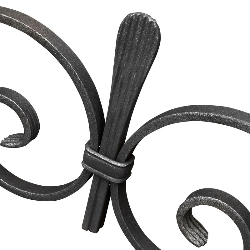 Gate Top Scroll 775 x 160mm 12x6mm Flat Bar