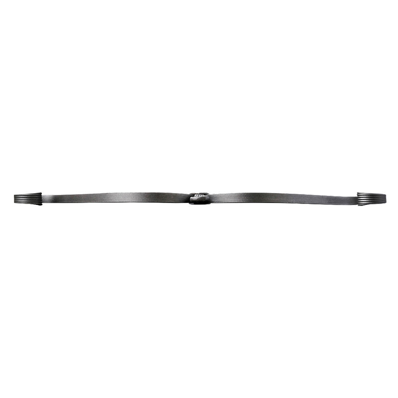 GTP6 Gate Top Scroll 690 x 160mm 16x6mm Grooved Bar