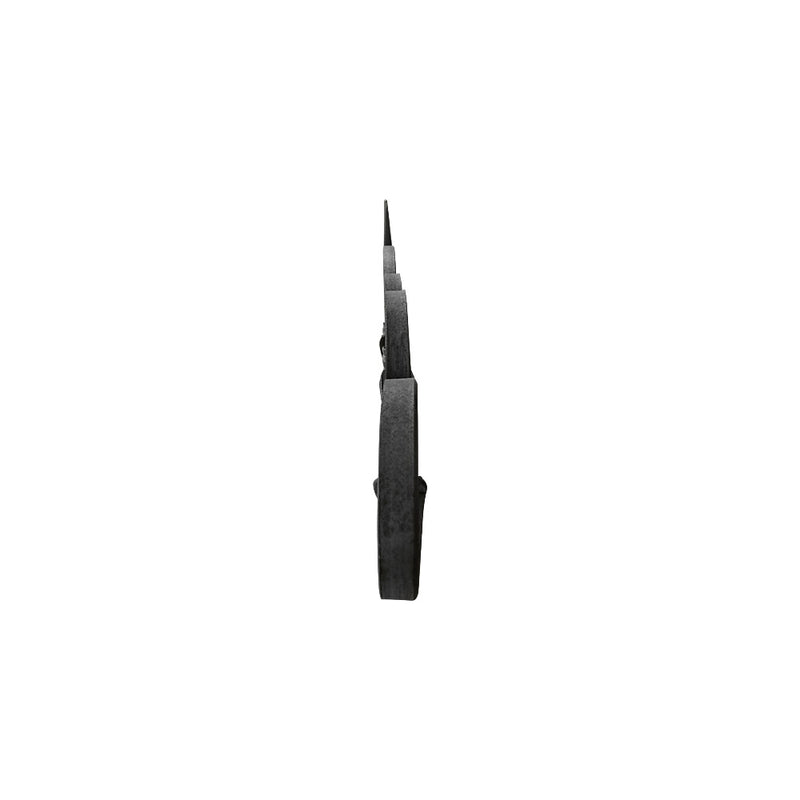GTP9 Gate Top Scroll 1035 x 220mm 12x6mm Flat Bar