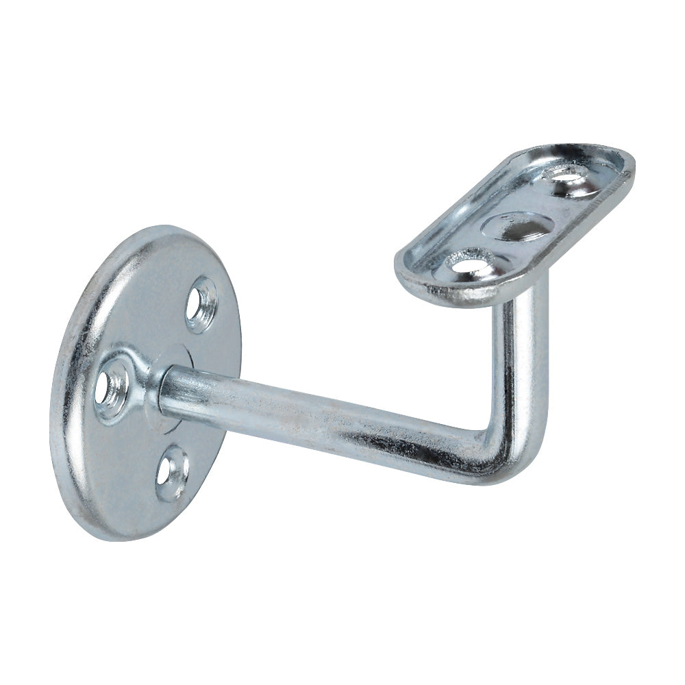 Zinc Plated Handrail Bracket 75mm Projection