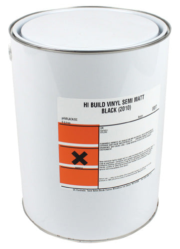 Black Hi Build Vinyl Semi Matt 5L