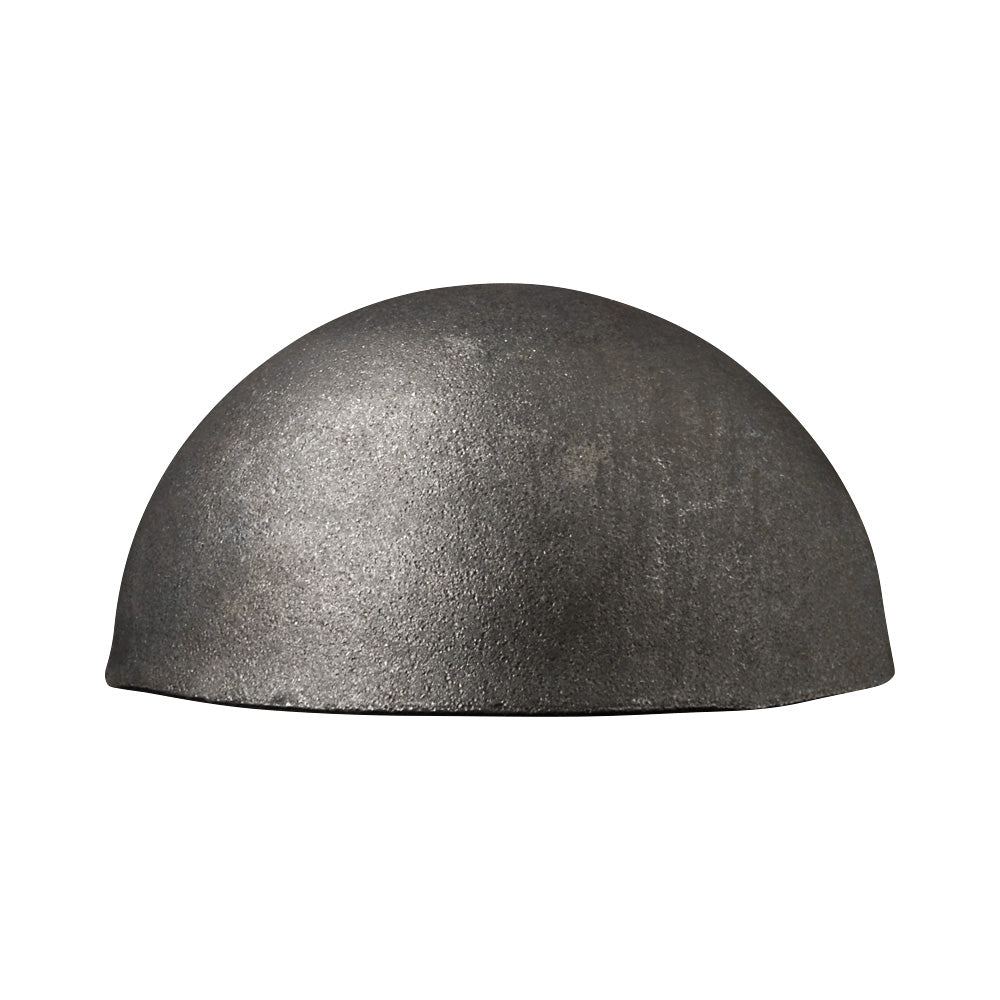 Large hollow steel hemispheres discount