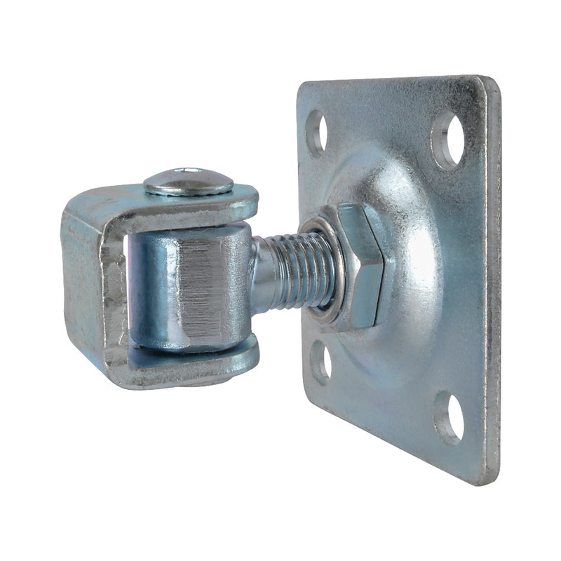 HI/53 Adjustable Gate Hinge M16 With Back Plate 80mm x 80mm