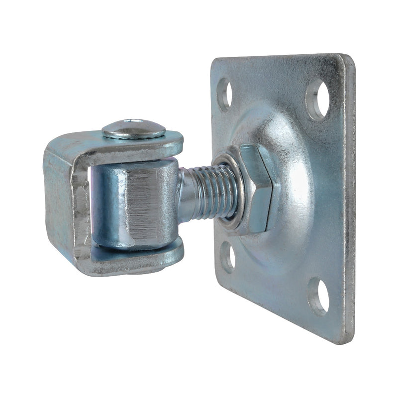 Adjustable Gate Hinge M16 With Back Plate 80mm x 80mm
