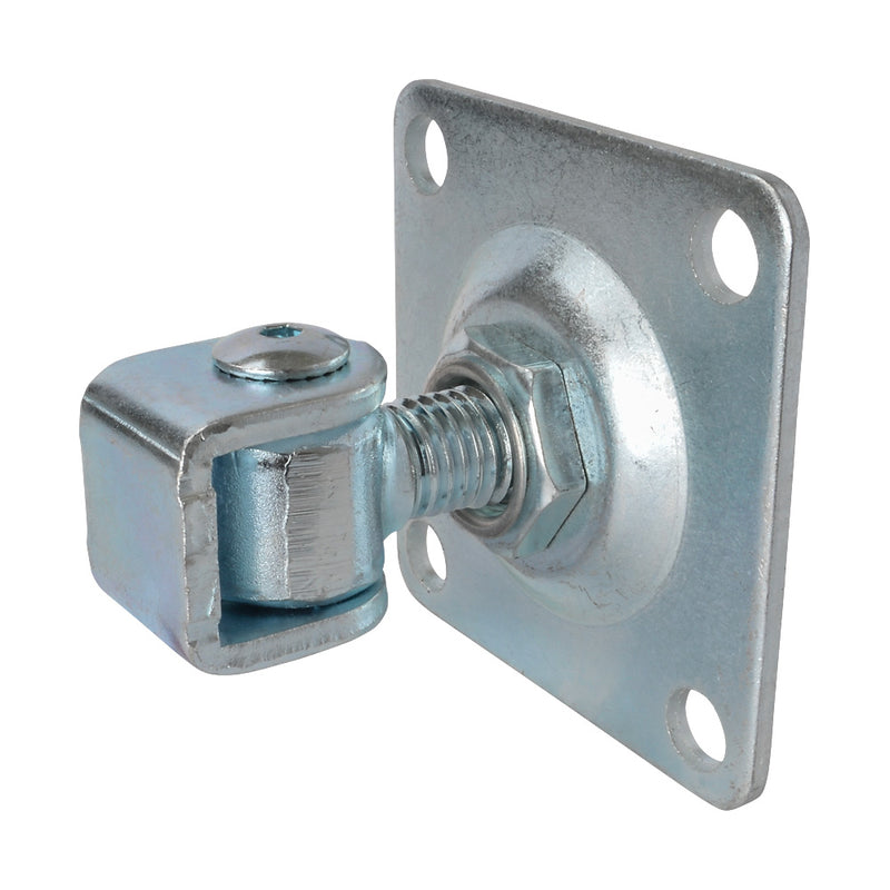Adjustable Gate Hinge M18 With Back Plate 90mm x 90mm