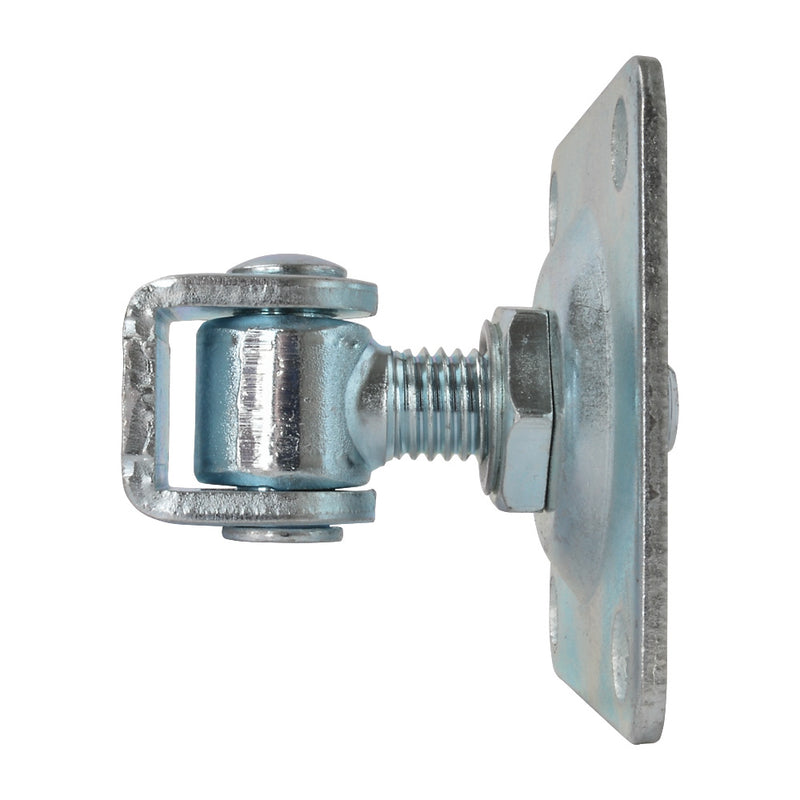 Adjustable Gate Hinge M18 With Back Plate 90mm x 90mm