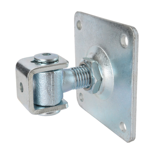 HI/56 Adjustable Gate Hinge M24 With Back Plate 120 x 120mm