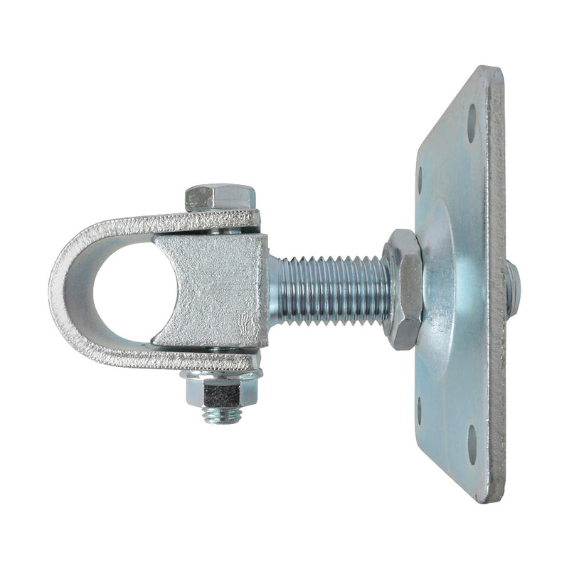 HI/69 Adjustable Wrap Around Hinge With Back Plate 120 x 120mm M24 To Suit 35mm Pin