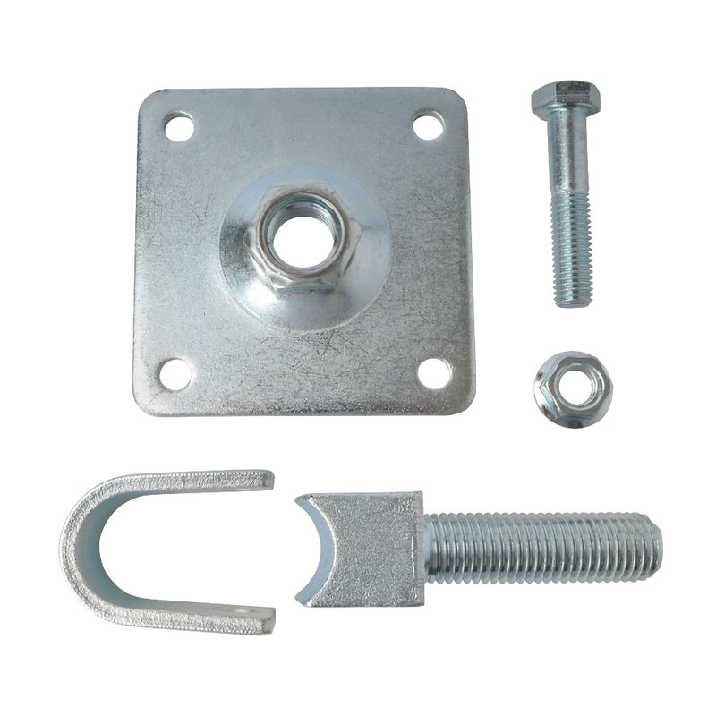 HI/69 Adjustable Wrap Around Hinge With Back Plate 120 x 120mm M24 To Suit 35mm Pin
