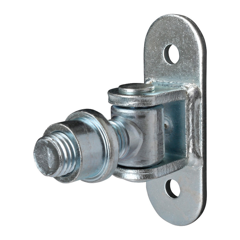 HI/72 Adjustable Gate Hinge M20 With Nut On Back Plate 115mm x 40mm